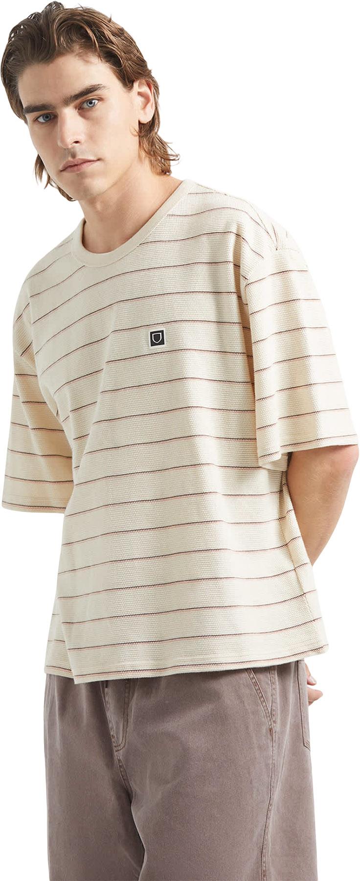 Numéro de l'image de la galerie de produits 7 pour le produit T-shirt en tricot piqué à coupe carrée et à manches courtes Shield - Homme