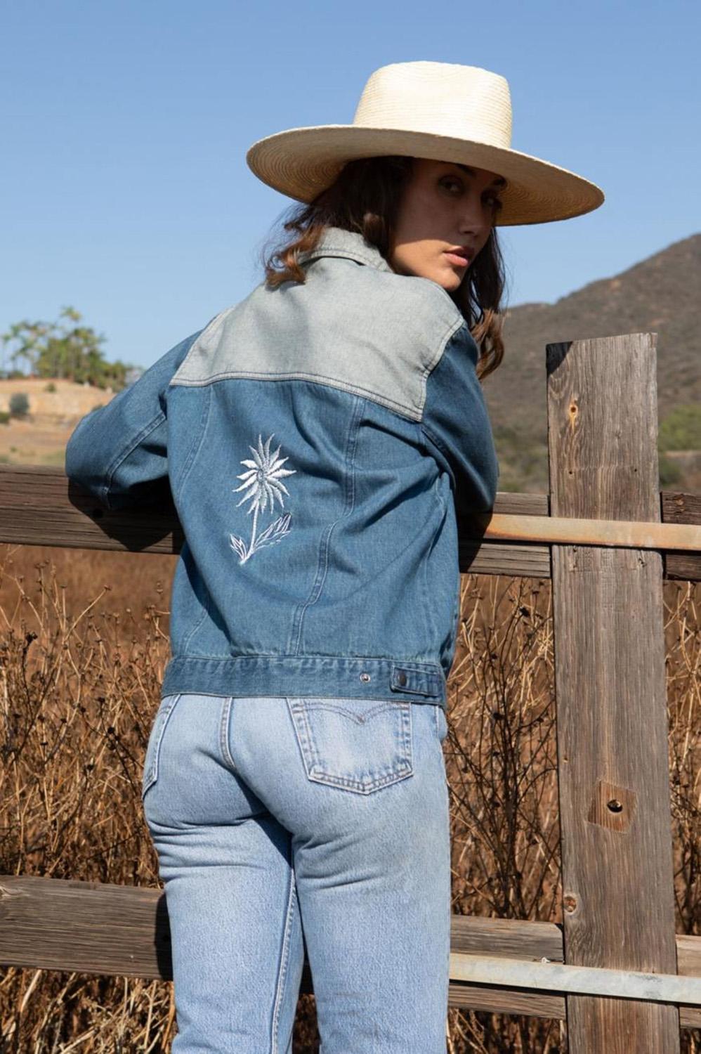 Product gallery image number 6 for product Cable Embroidered Jacket - Women's