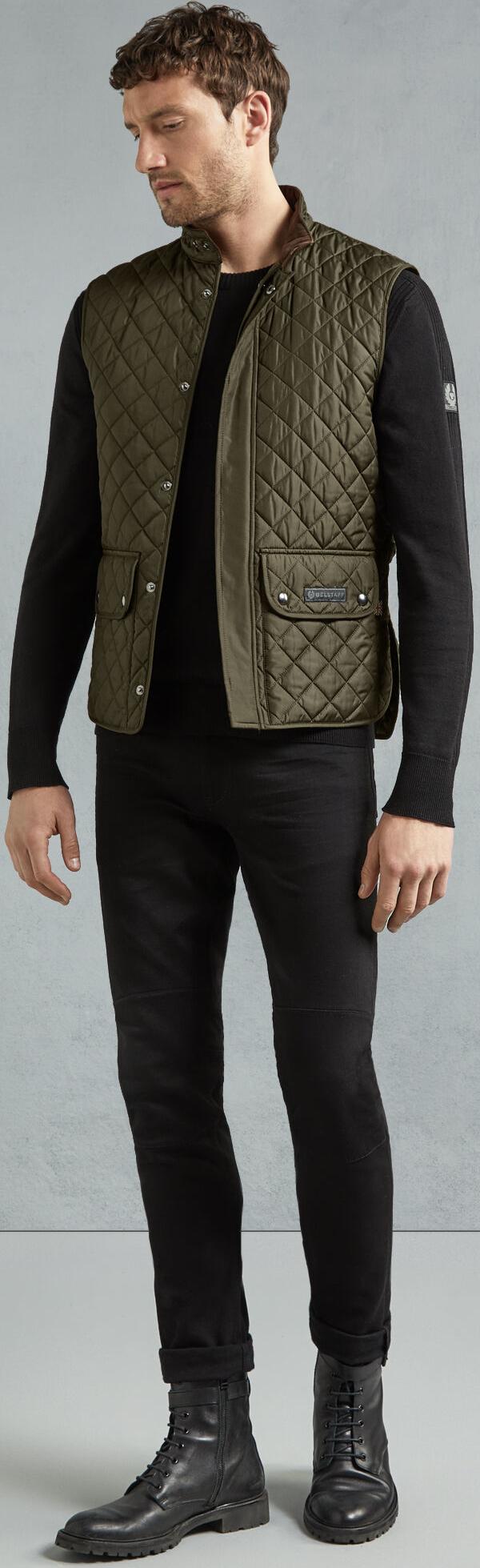 Product gallery image number 4 for product Waistcoat Quilted Vest - Men's