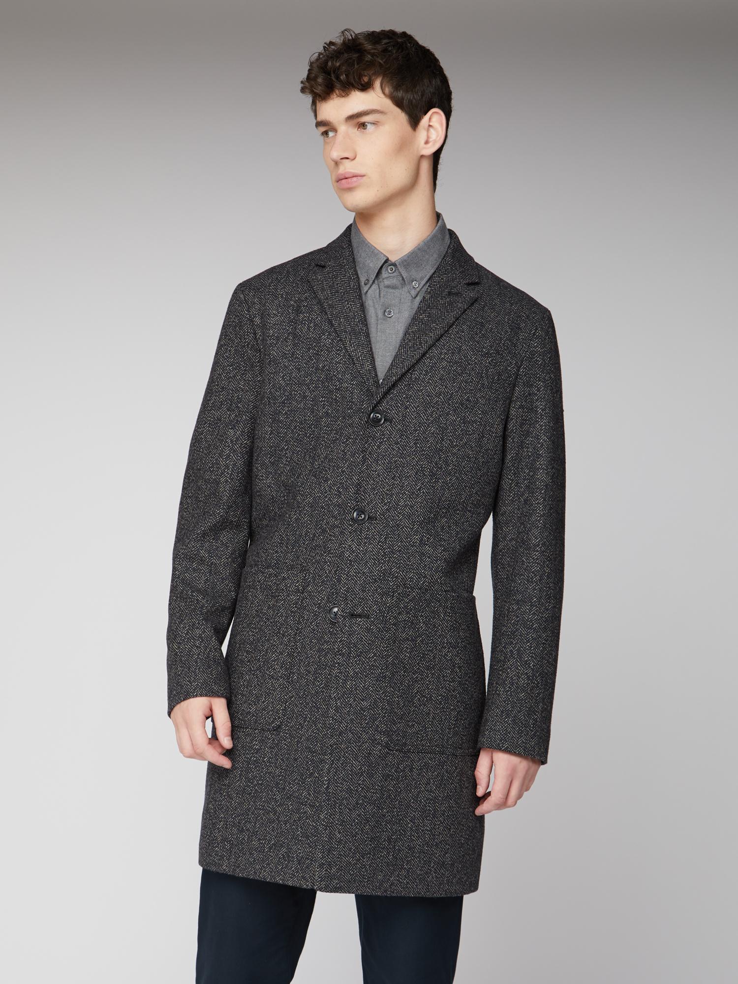 Product gallery image number 1 for product Herringbone Overcoat - Men's