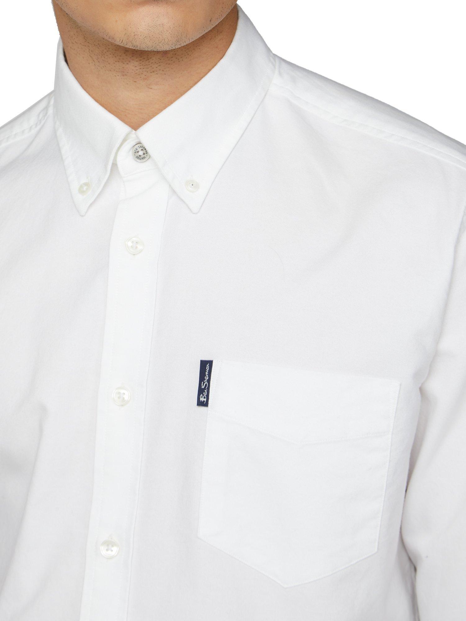 Product gallery image number 4 for product Long Sleeve Signature Oxford Shirt - Men's