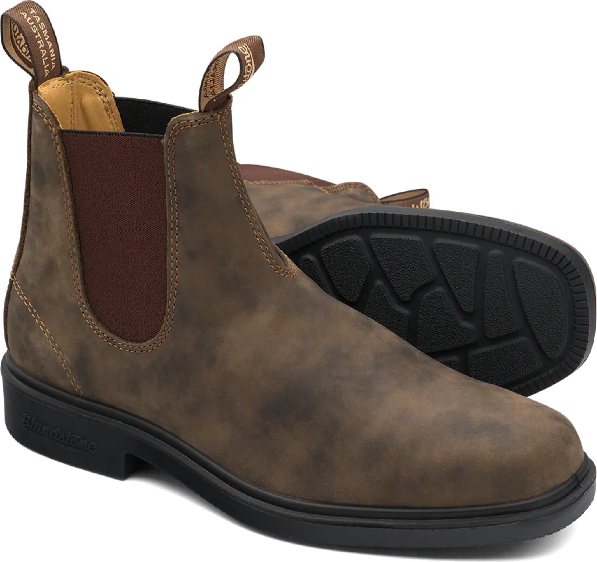 Product gallery image number 3 for product 1306 - Dress Rustic Brown Boots - Unisex