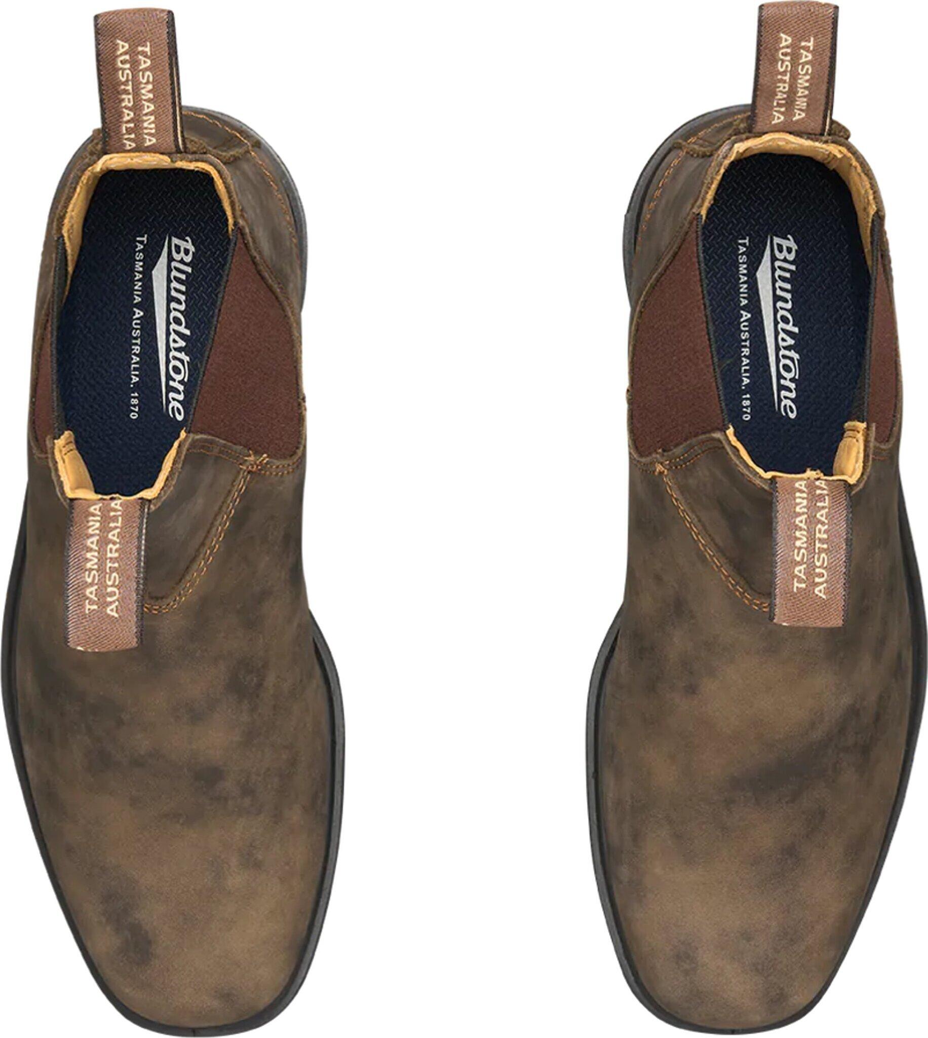 Product gallery image number 4 for product 1306 - Dress Rustic Brown Boots - Unisex