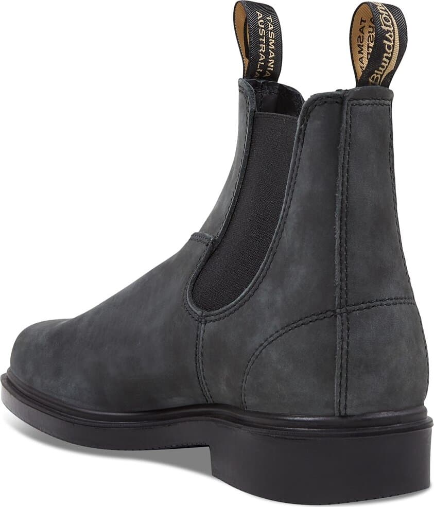 Product gallery image number 3 for product 1308 - Dress Rustic Black Boots - Unisex