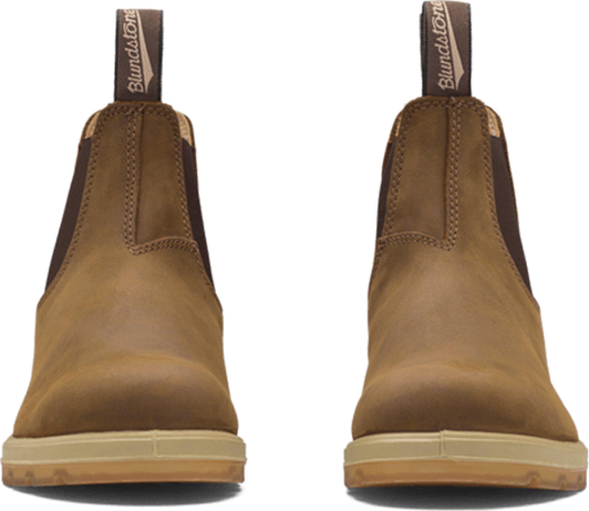 Product gallery image number 4 for product 1320 - Classic Saddle Brown with Gum Sole Boots - Unisex
