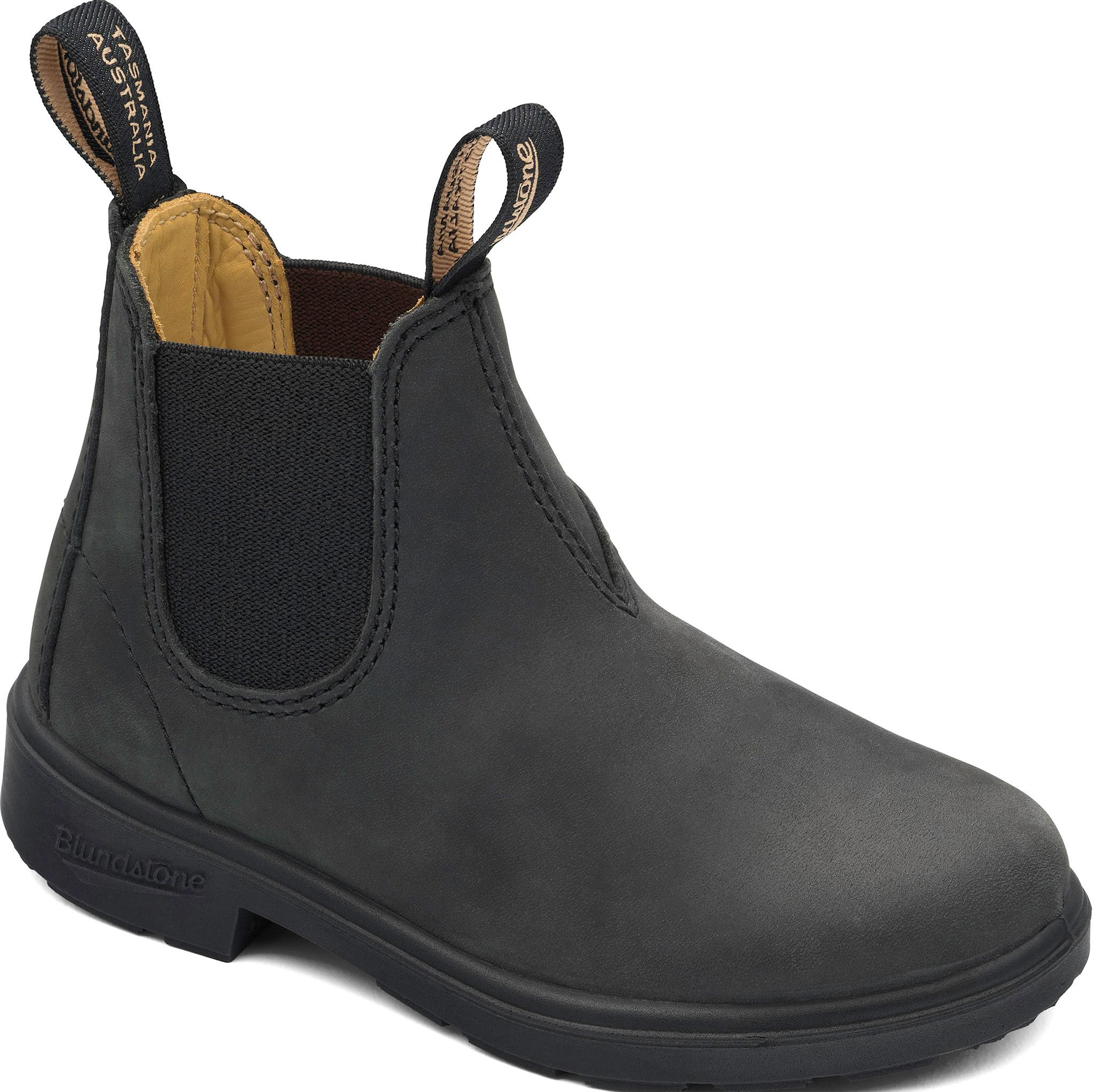 Product gallery image number 3 for product 1325 - Rustic Black Boots - Kids