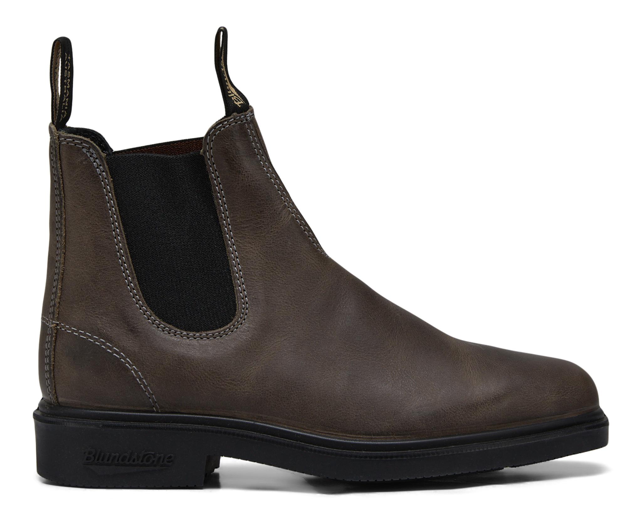 Product gallery image number 1 for product 1395 - Dress Steel Grey Boots - Unisex