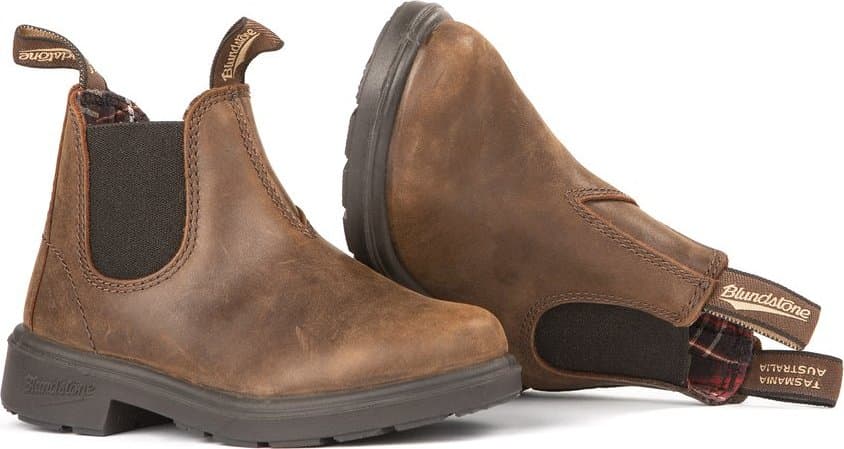Product gallery image number 2 for product 1468 - Antique Brown Boots - Kids