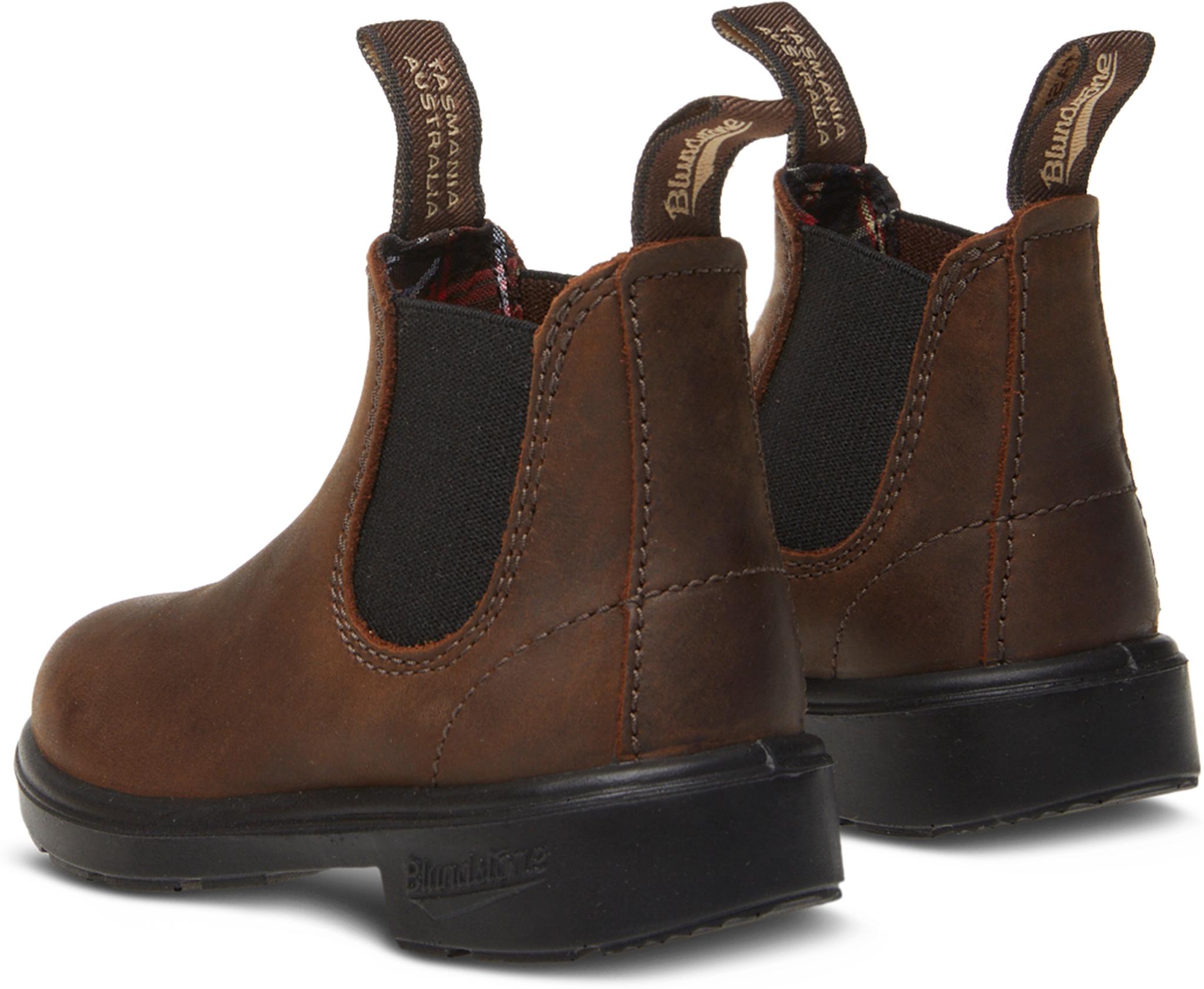 Product gallery image number 4 for product 1468 - Antique Brown Boots - Kids