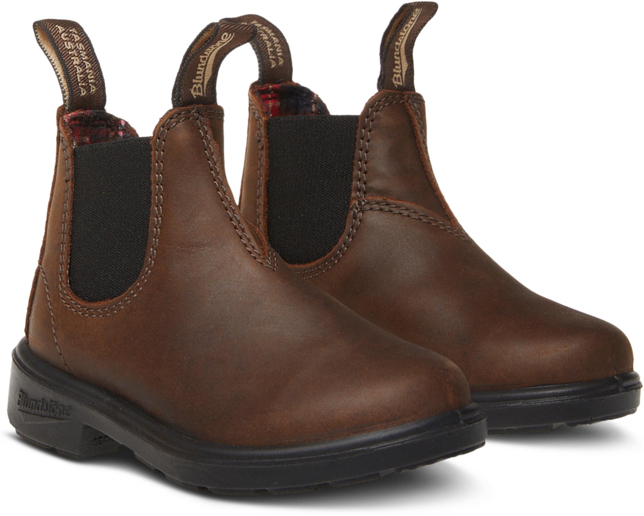 Product gallery image number 6 for product 1468 - Antique Brown Boots - Kids