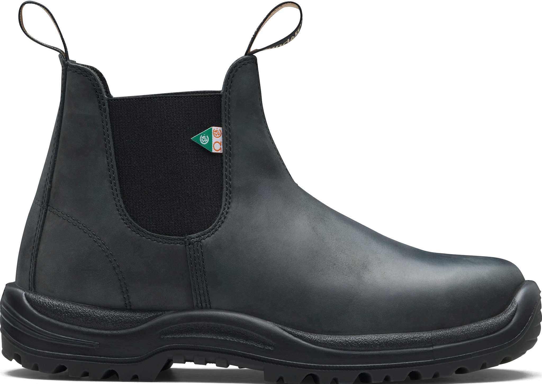 Product image for 181 - Work & Safety Waxy Rustic Black Boots - Unisex
