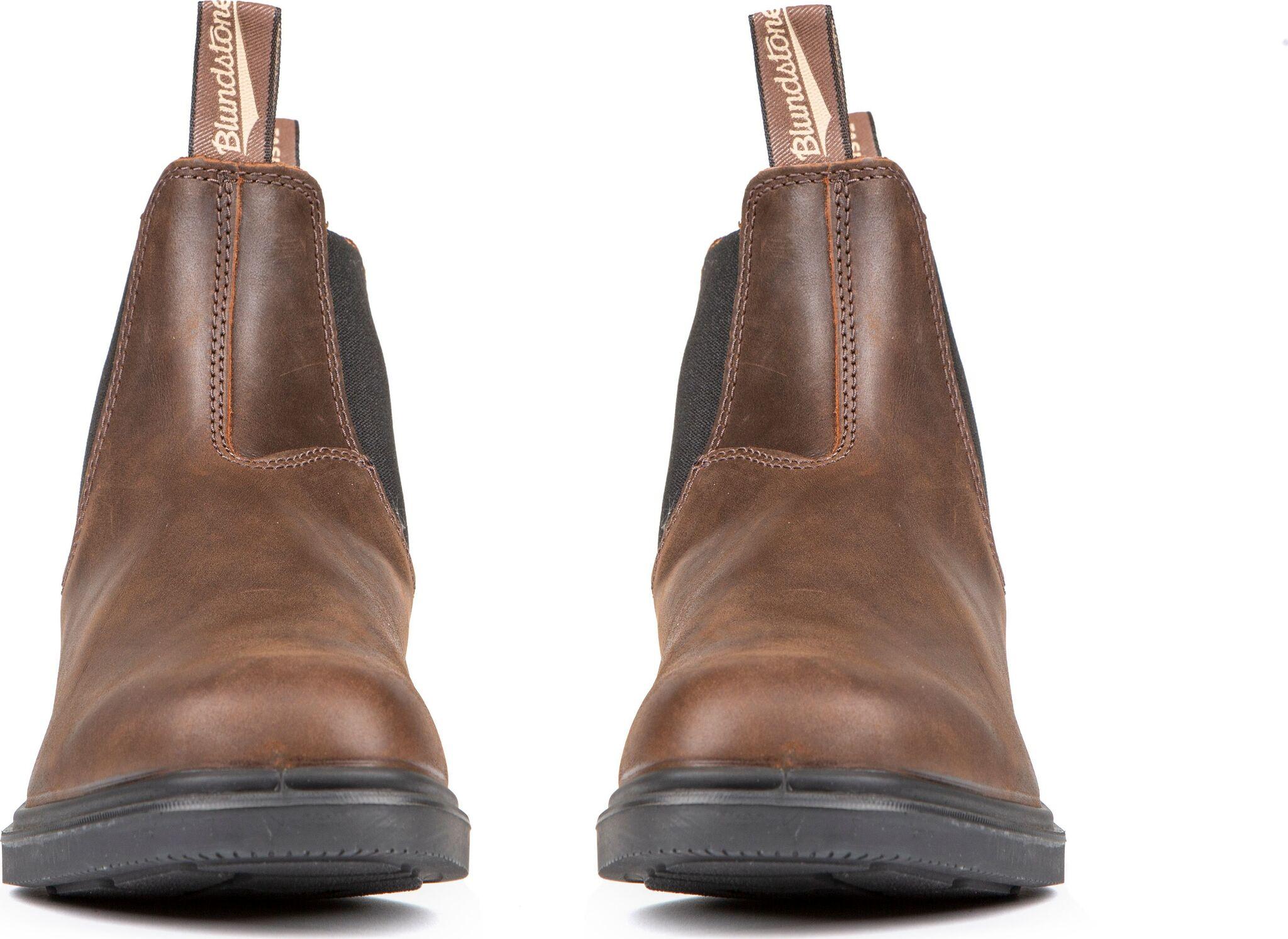Product gallery image number 2 for product 2029 - Dress Antique Brown Boots - Unisex