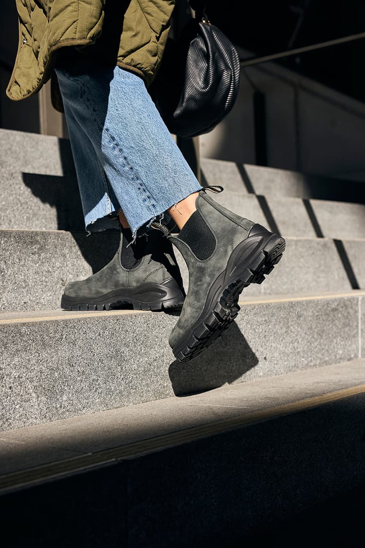 Product gallery image number 3 for product 2238 - Lug Sole Rustic Black Boots - Unisex