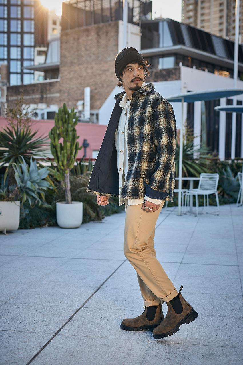 Product gallery image number 3 for product 2239 - Lug Sole Rustic Brown Boots - Unisex