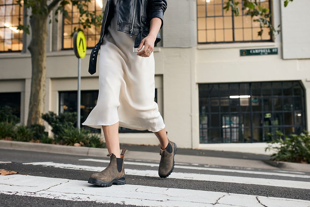Product gallery image number 4 for product 2239 - Lug Sole Rustic Brown Boots - Unisex