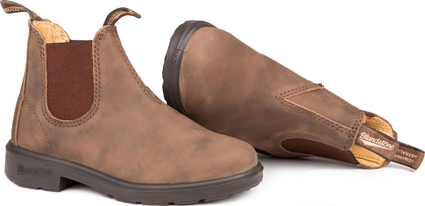Product gallery image number 3 for product 565 - Rustic Brown Boots - Kids