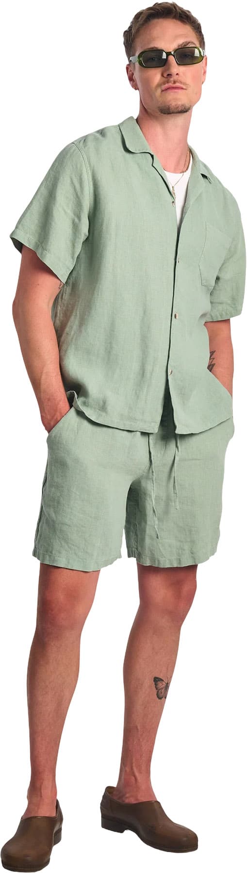 Product gallery image number 3 for product Linen Camp Shirt - Men's