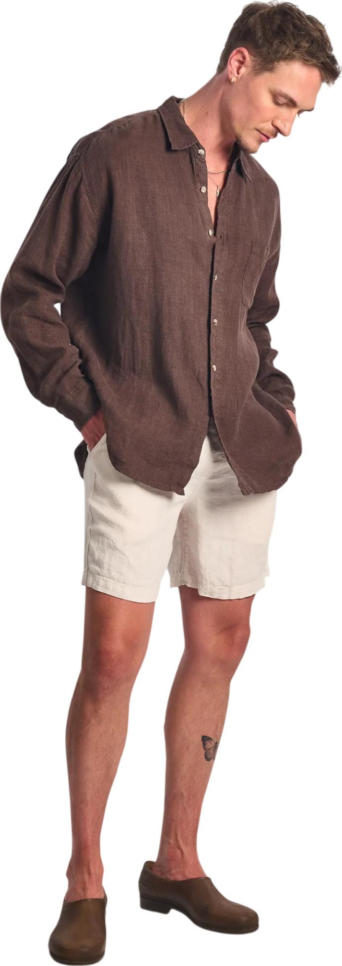 Product gallery image number 3 for product Linen Leisure Shirt - Men's