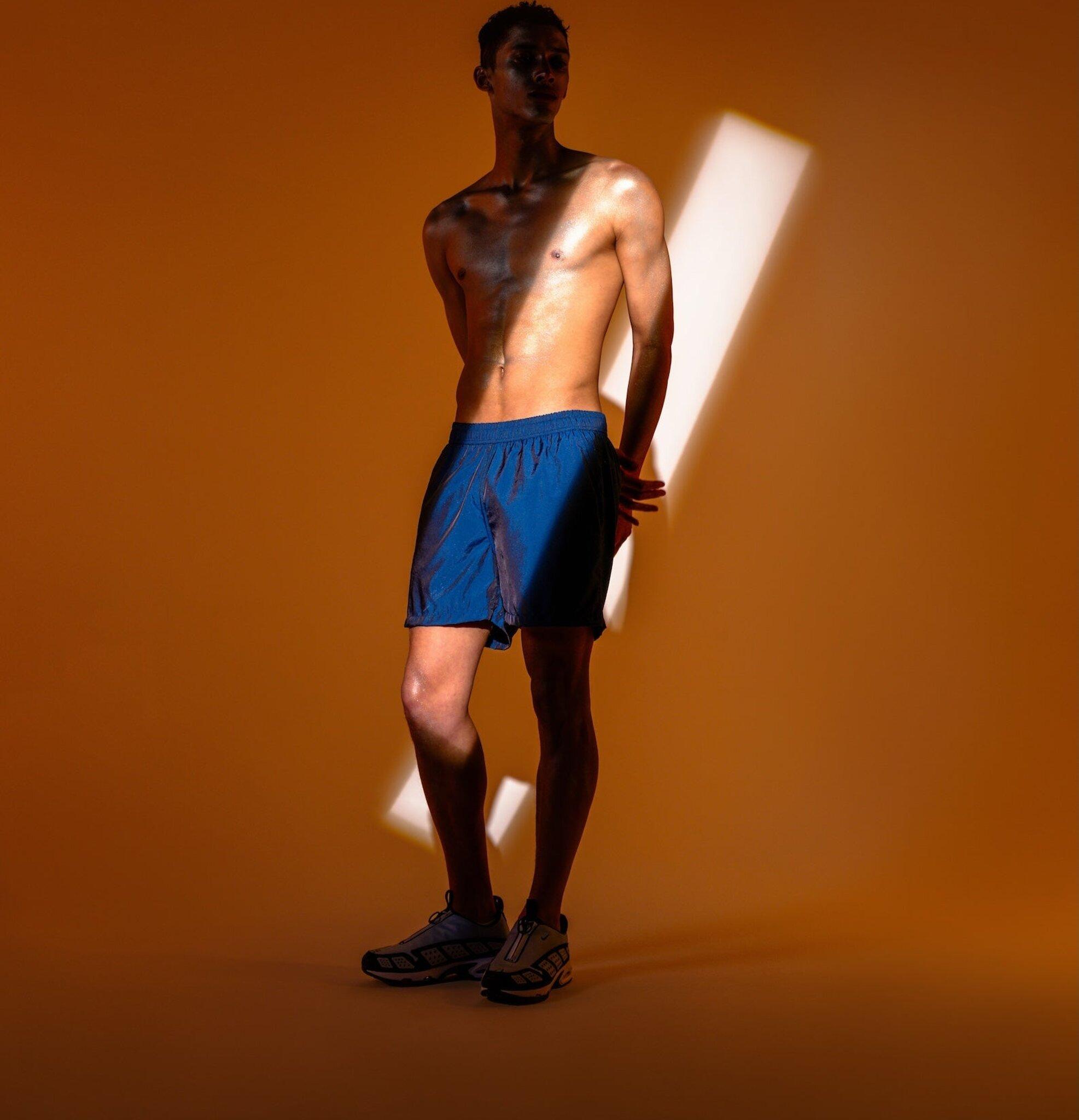 Product gallery image number 4 for product Iridescent Modern Swim Trunk - Men's