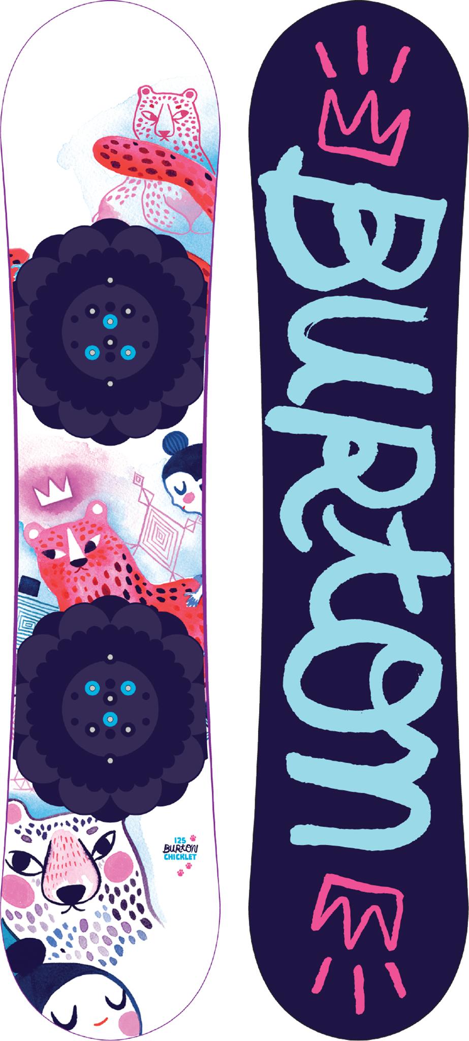 Product gallery image number 1 for product Chicklet Flat Top Snowboard - Girls