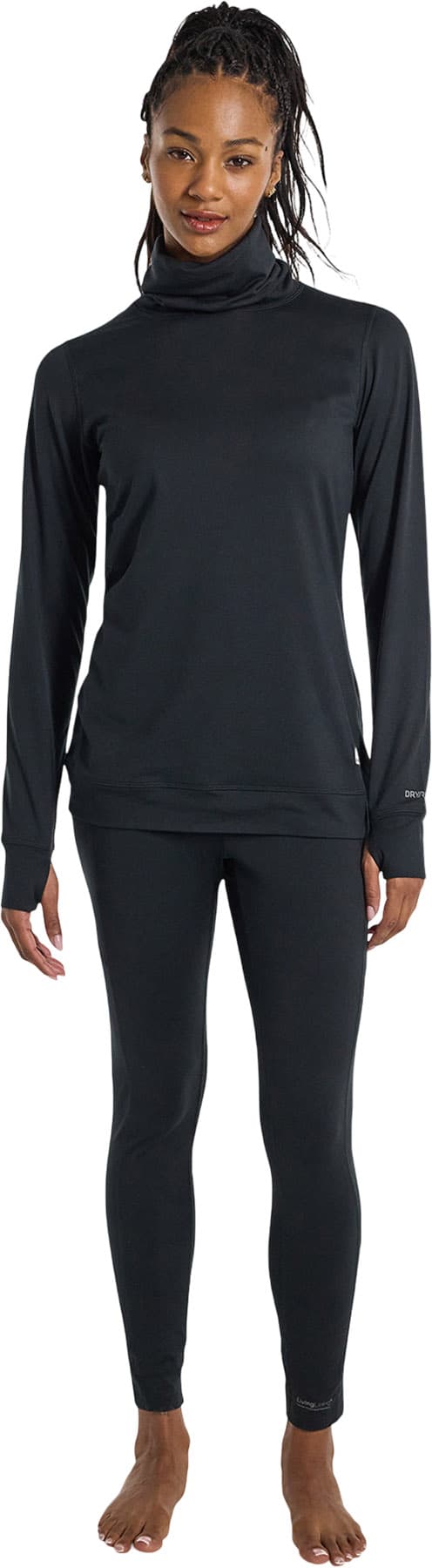 Product gallery image number 3 for product Base Layer Midweight Long Neck Shirt - Women's