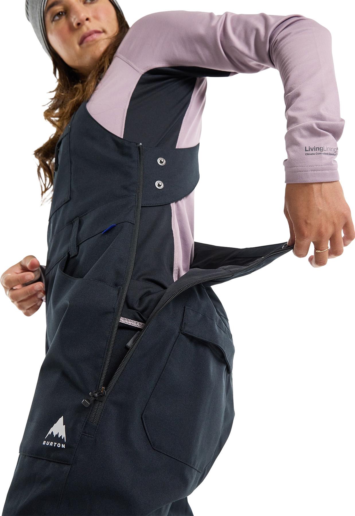 Product gallery image number 4 for product Avalon 2 Layer Stretch Bib Pants - Women's