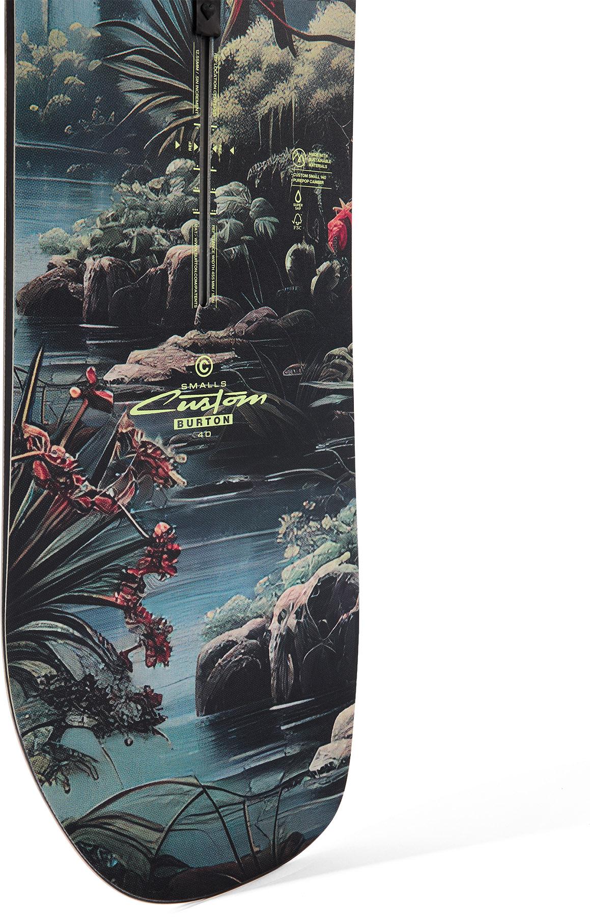 Product gallery image number 4 for product Custom Smalls Camber Snowboard - Kids