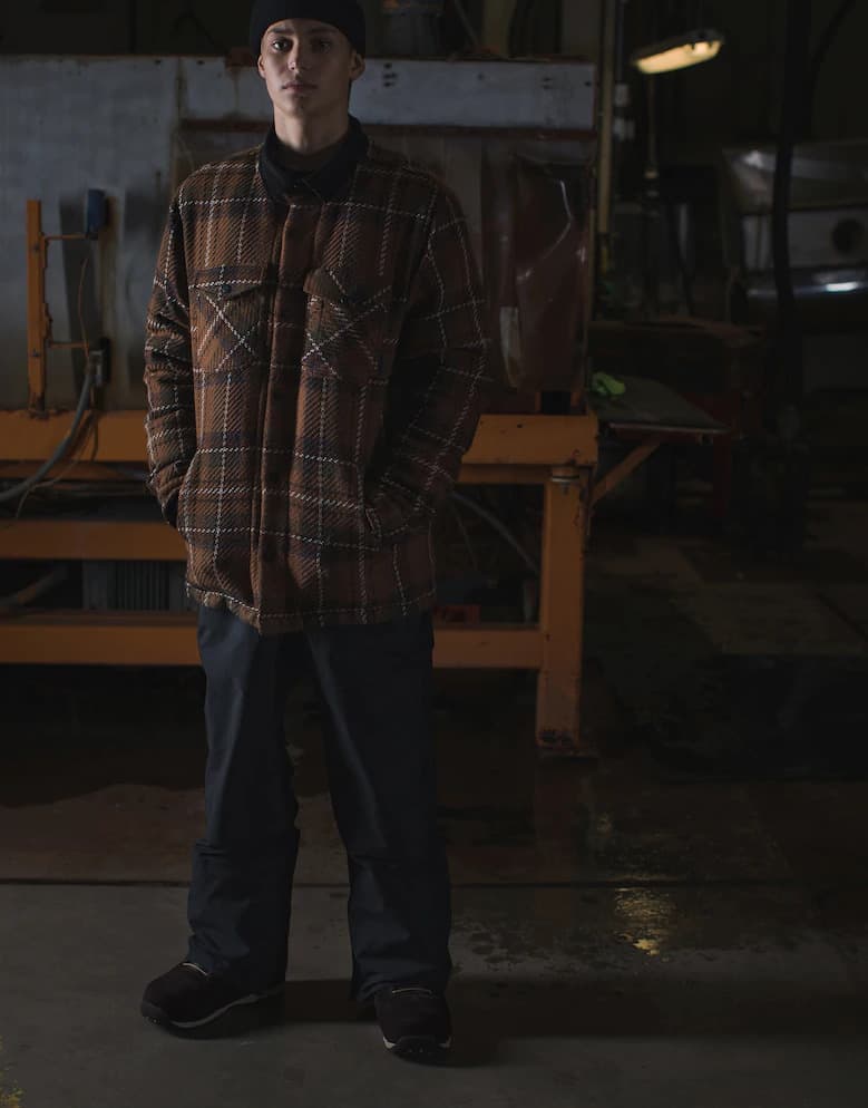 Product gallery image number 3 for product Burton x Carhartt WIP Gambrel Down Shacket - Men's
