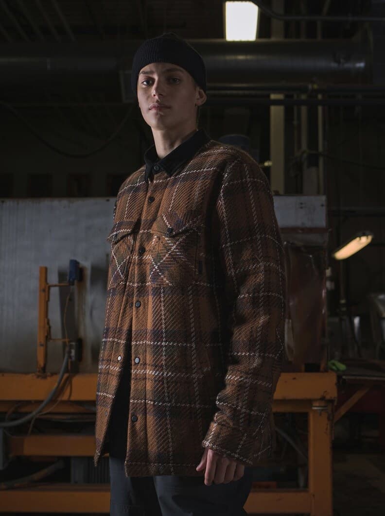 Product gallery image number 6 for product Burton x Carhartt WIP Gambrel Down Shacket - Men's