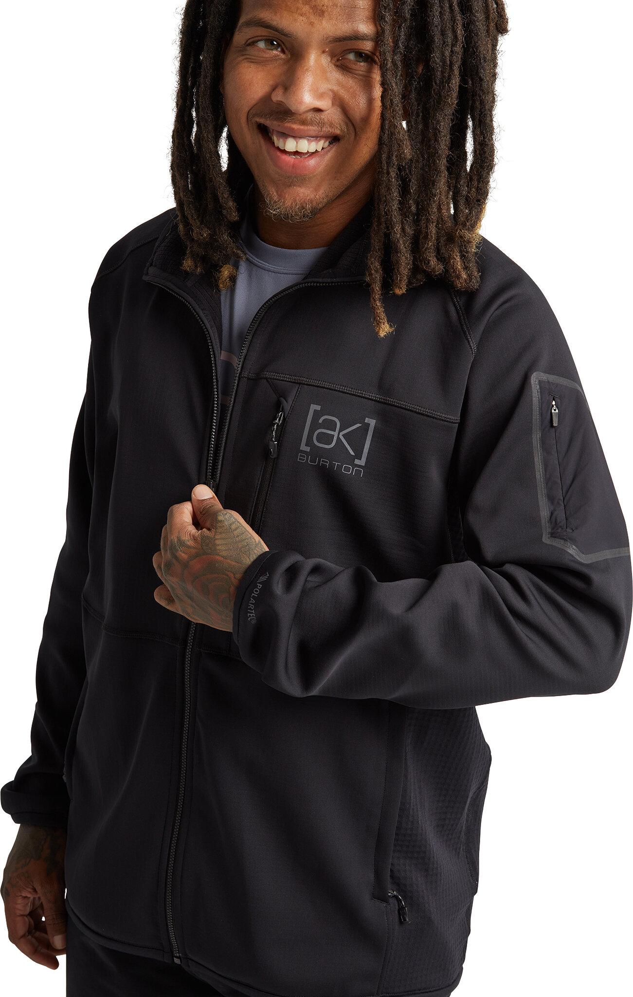 Product gallery image number 2 for product [ak] Polartec® Grid Full-Zip Fleece - Men's