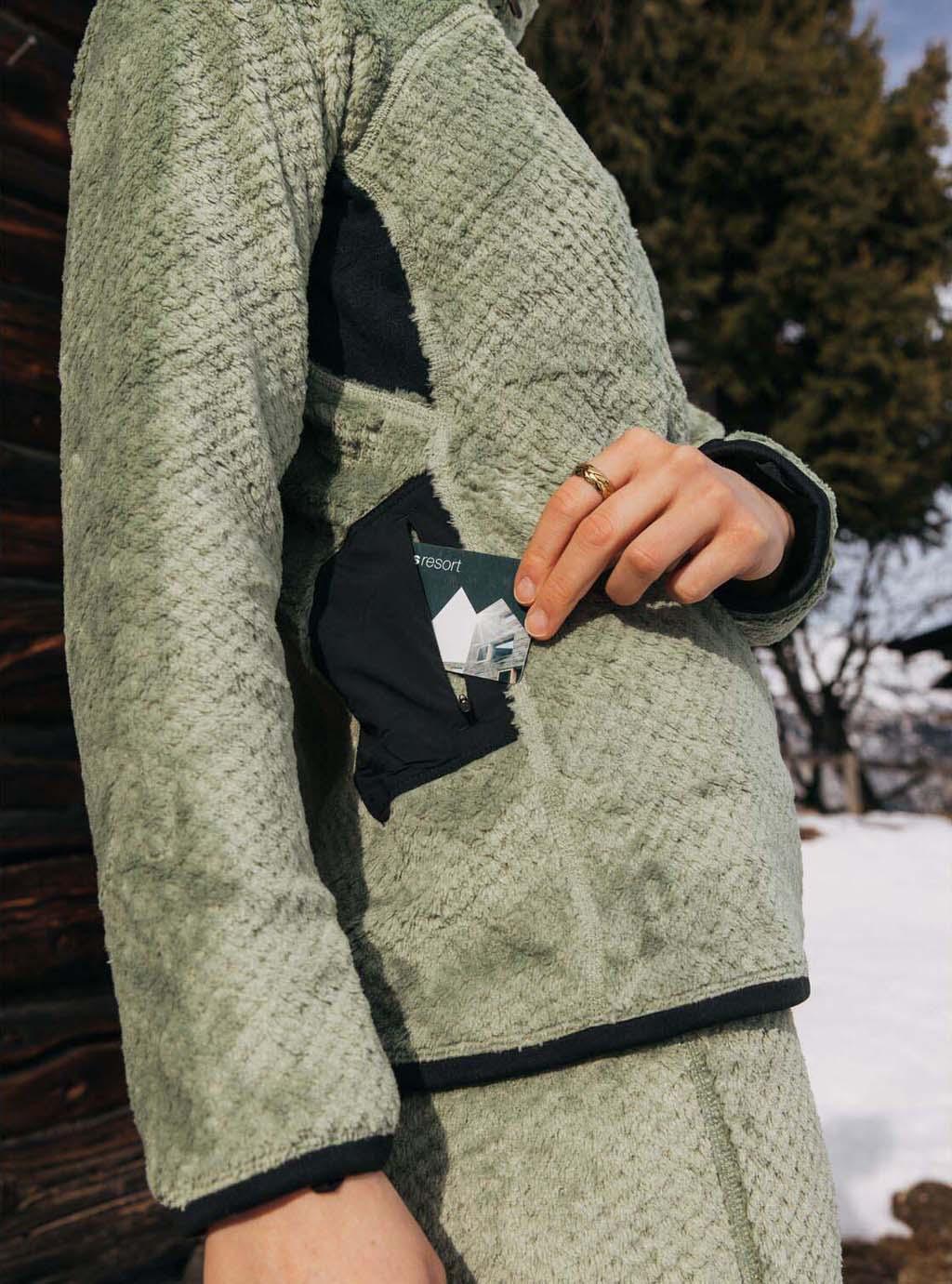 Numéro de l'image de la galerie de produits 2 pour le produit Sweat molletonné à quart de zip Ak Baker High Loft - Femme