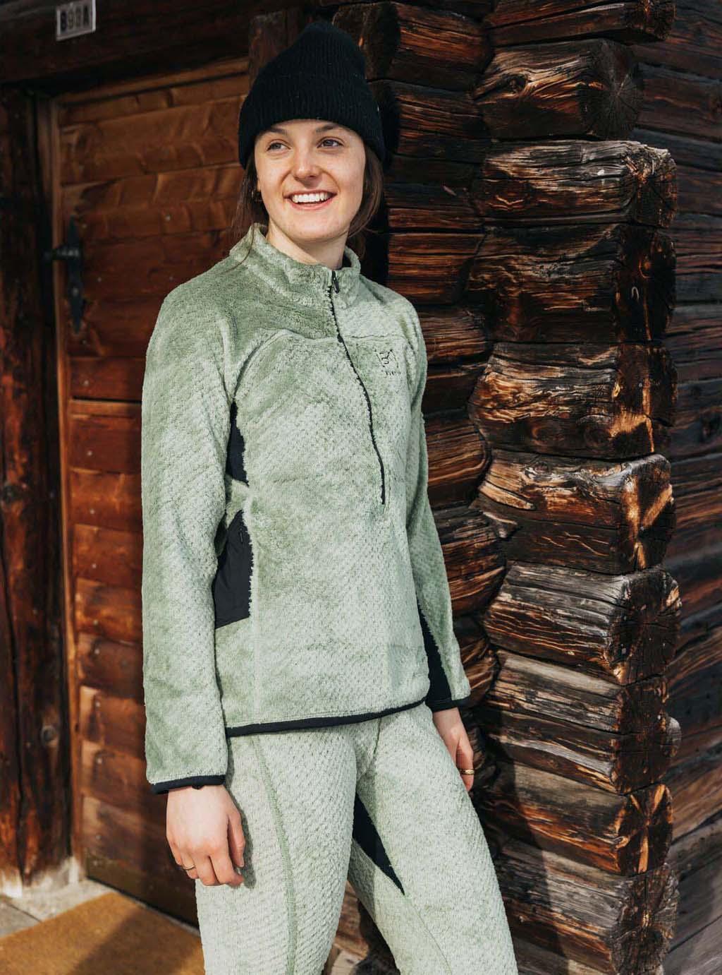 Numéro de l'image de la galerie de produits 4 pour le produit Sweat molletonné à quart de zip Ak Baker High Loft - Femme