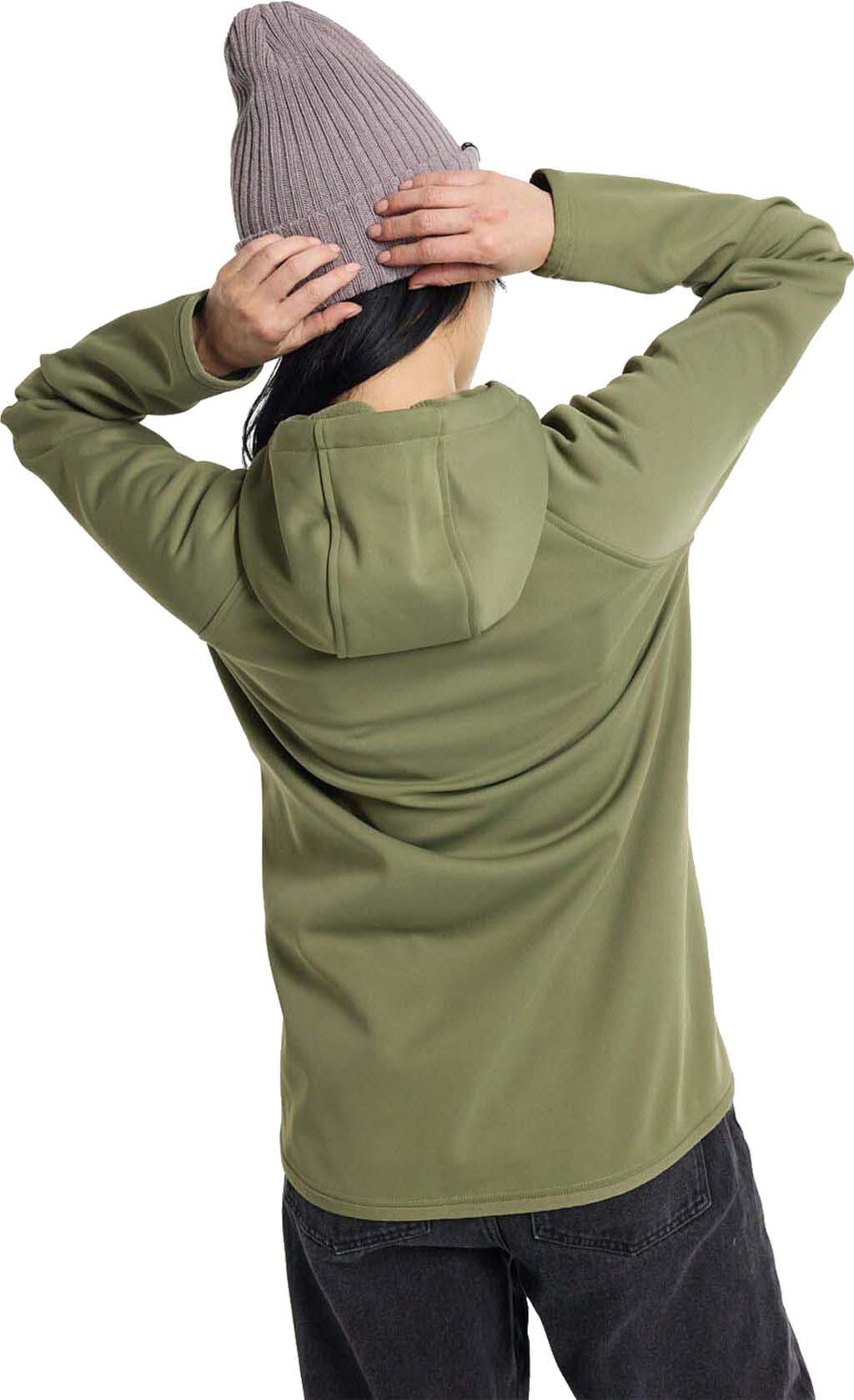 Product gallery image number 2 for product Crown Weatherproof Pullover Fleece Hooded Jacket - Women's