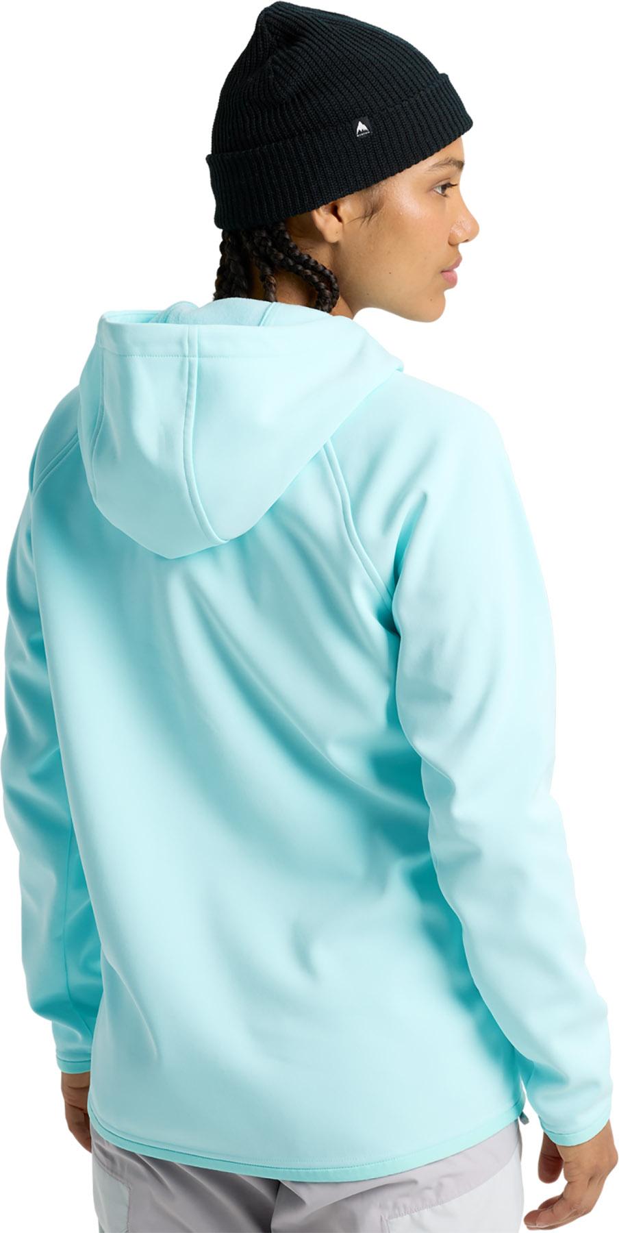 Product gallery image number 3 for product Manteau à capuche en polaire Crown résistant aux intempéries - Femme