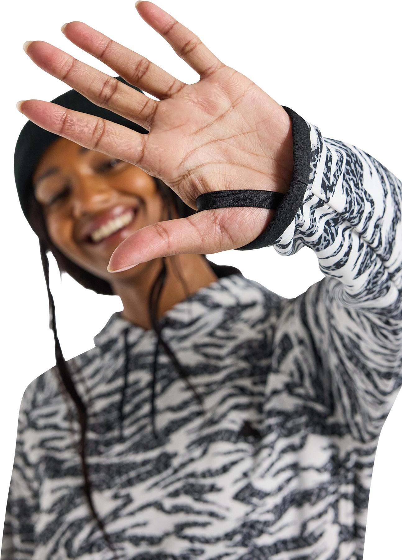 Numéro de l'image de la galerie de produits 3 pour le produit Manteau à capuche en polaire Crown résistant aux intempéries - Femme