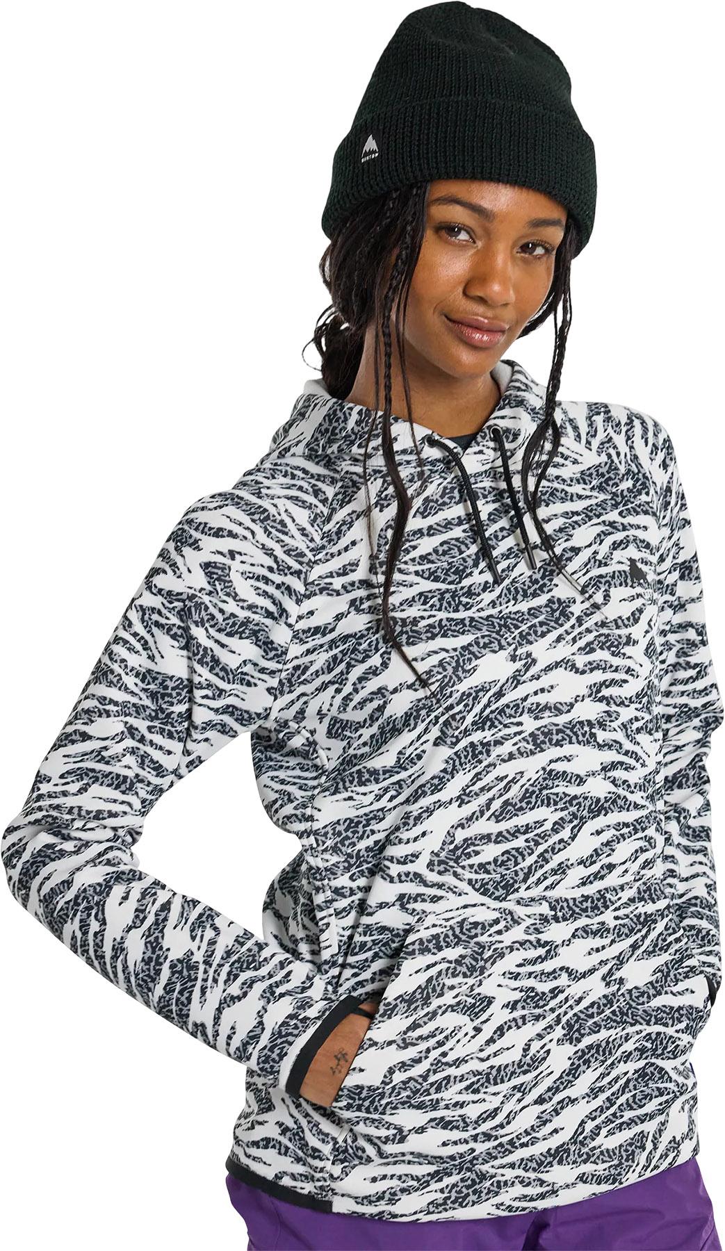 Numéro de l'image de la galerie de produits 4 pour le produit Manteau à capuche en polaire Crown résistant aux intempéries - Femme