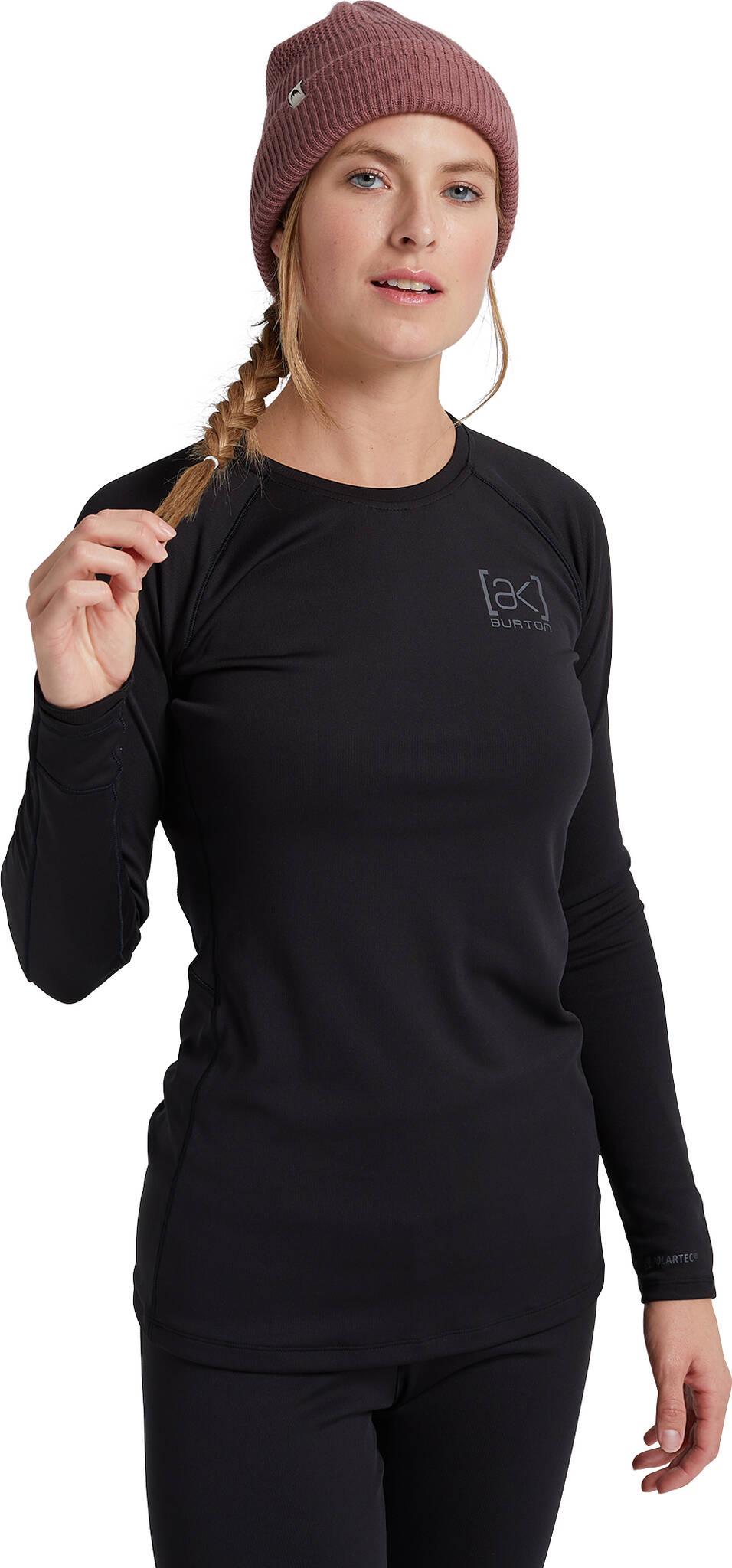 Product gallery image number 3 for product [ak] Helium Power Grid? Base Layer Crewneck Top - Women's
