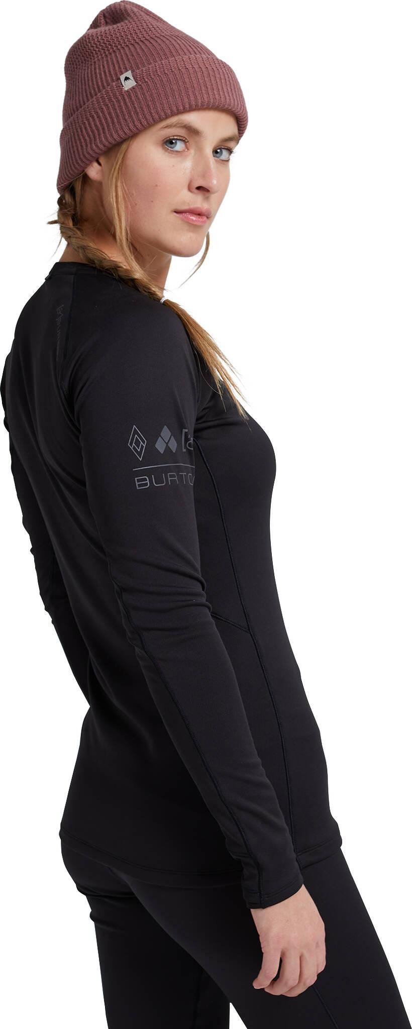 Product gallery image number 2 for product [ak] Helium Power Grid? Base Layer Crewneck Top - Women's