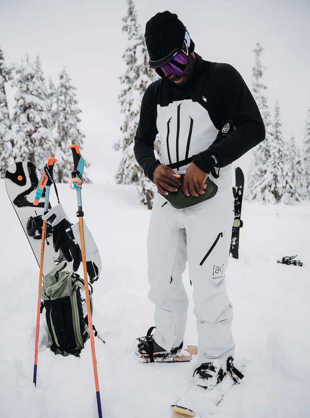 Product gallery image number 8 for product K Cyclic Gore-Tex 2L Bib Pants - Men's