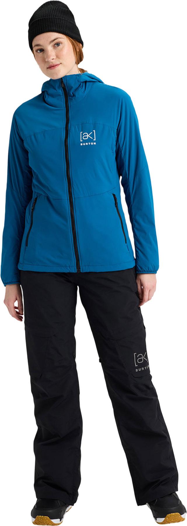 Product gallery image number 2 for product Manteau isolé extensible à capuchon Ak Helium - Femme