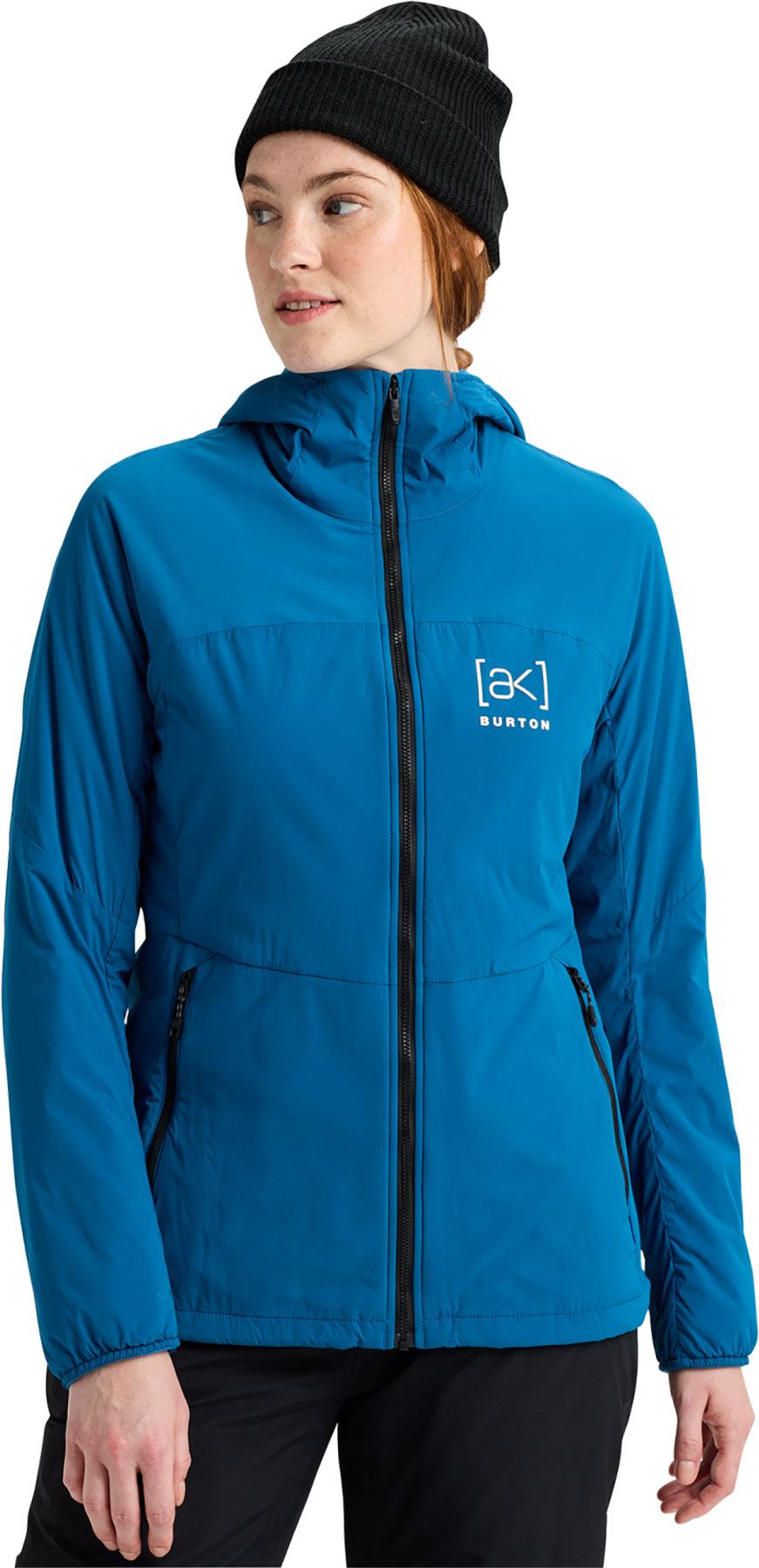 Product gallery image number 9 for product Manteau isolé extensible à capuchon Ak Helium - Femme