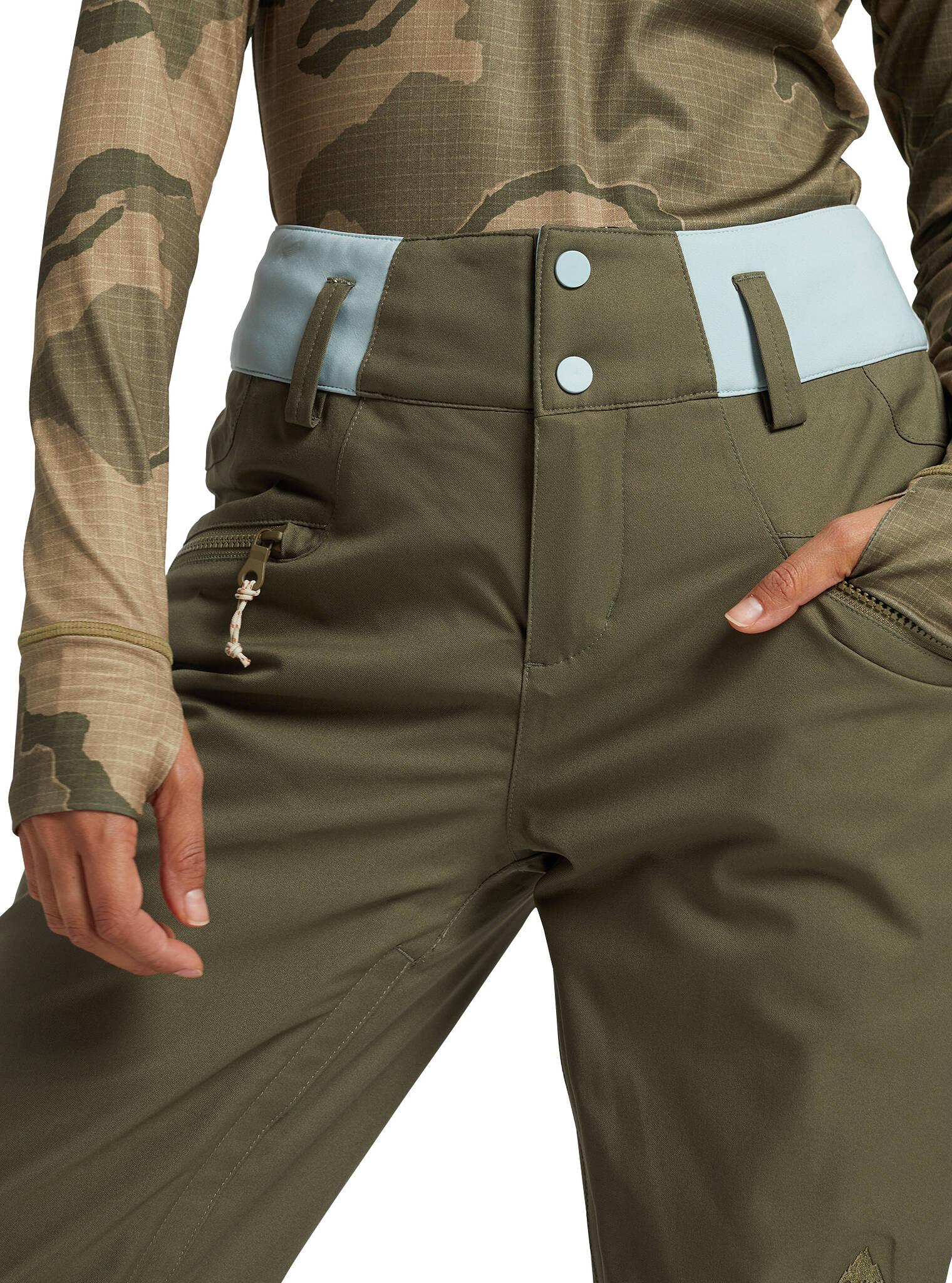 Product gallery image number 3 for product Pantalon extensible taille haute Marcy - Femme