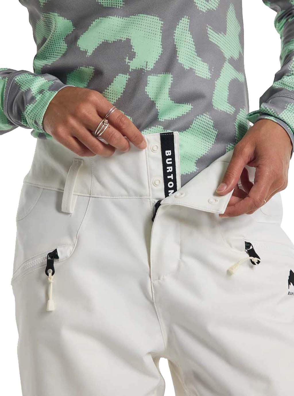 Numéro de l'image de la galerie de produits 3 pour le produit Pantalon extensible 2 couches à taille haute Marcy - Femme