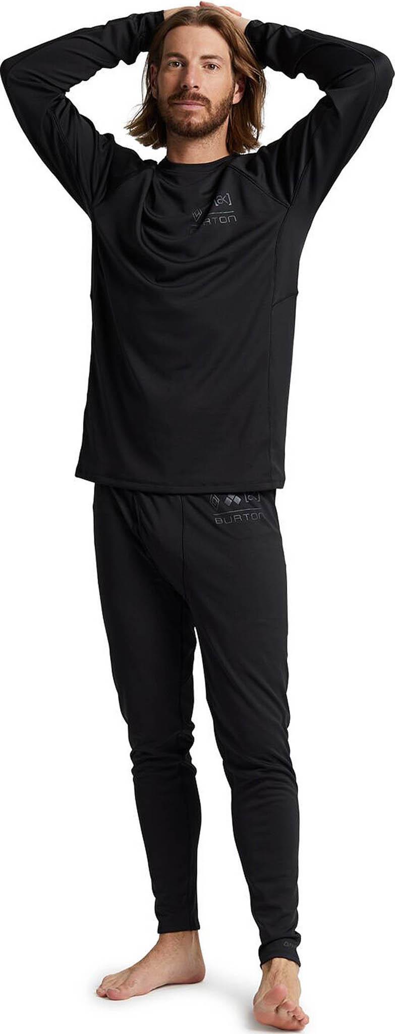 Numéro de l'image de la galerie de produits 4 pour le produit Haut à col rond couche de base Helium Power Grid™ - Homme