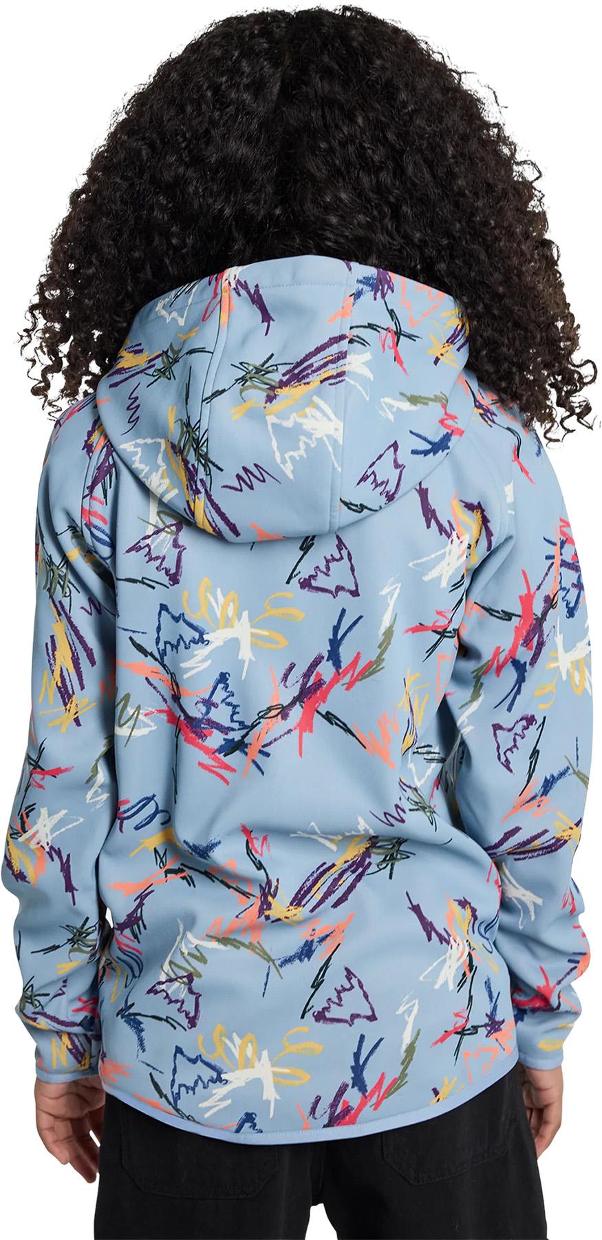 Numéro de l'image de la galerie de produits 2 pour le produit Manteau à capuche en polaire à fermeture éclair intégrale Crown Weatherproof - Jeune