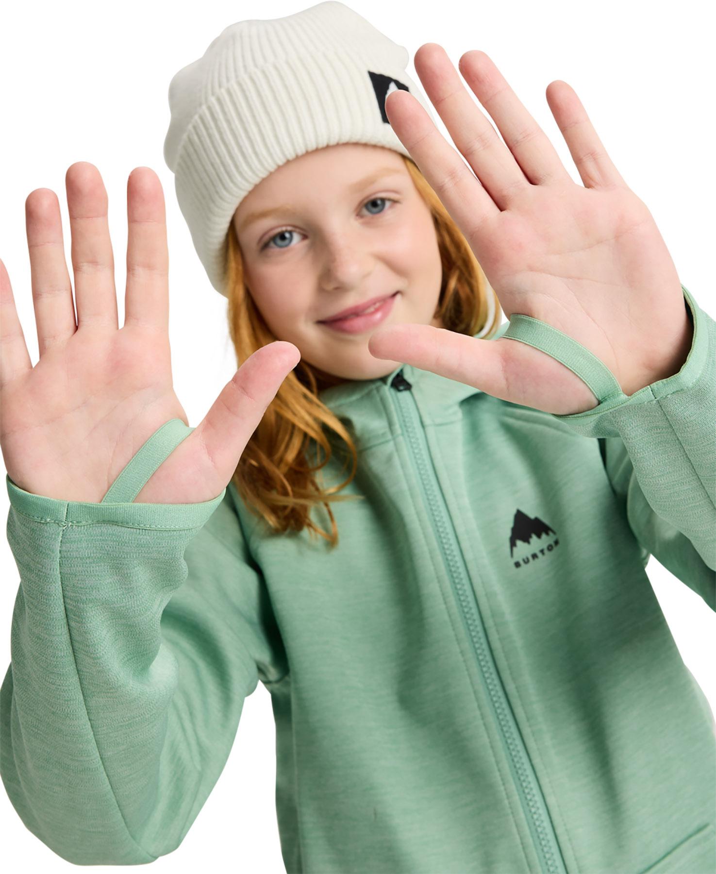 Product gallery image number 4 for product Crown Weatherproof Full-Zip Fleece Hooded Jacket - Youth