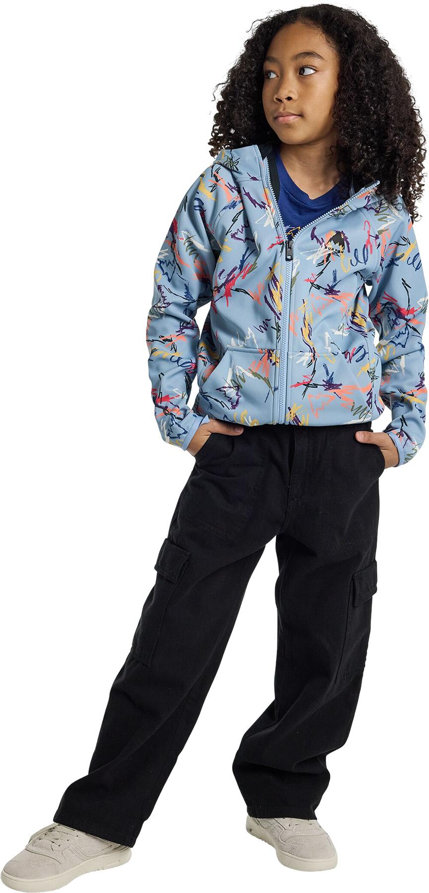 Numéro de l'image de la galerie de produits 3 pour le produit Manteau à capuche en polaire à fermeture éclair intégrale Crown Weatherproof - Jeune