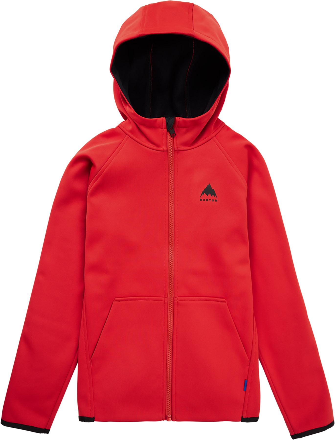 Product image for Manteau à capuche en polaire à fermeture éclair intégrale Crown Weatherproof - Jeune