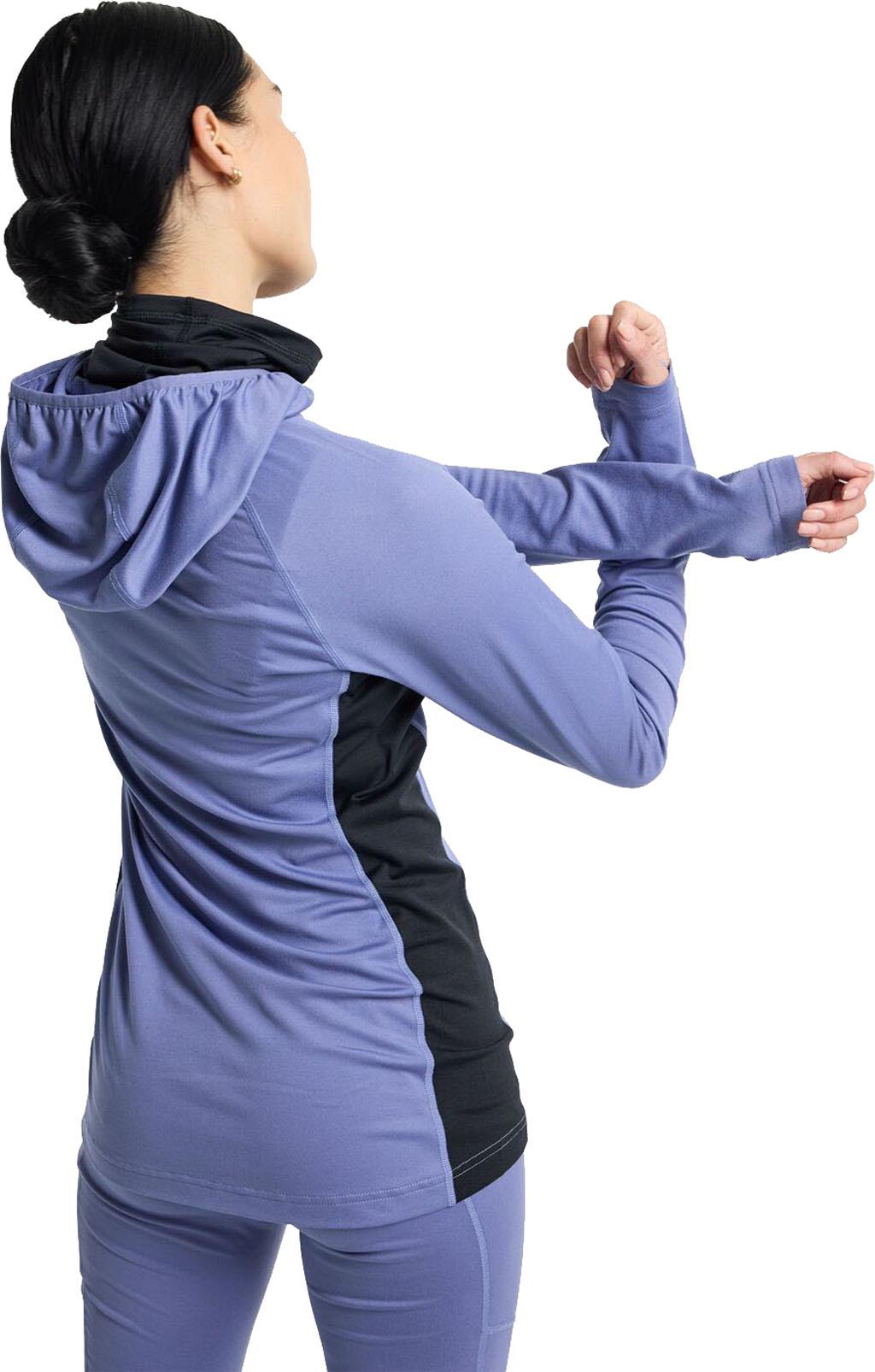 Product gallery image number 4 for product Midweight X Base Layer Long Neck Hoodie - Women's