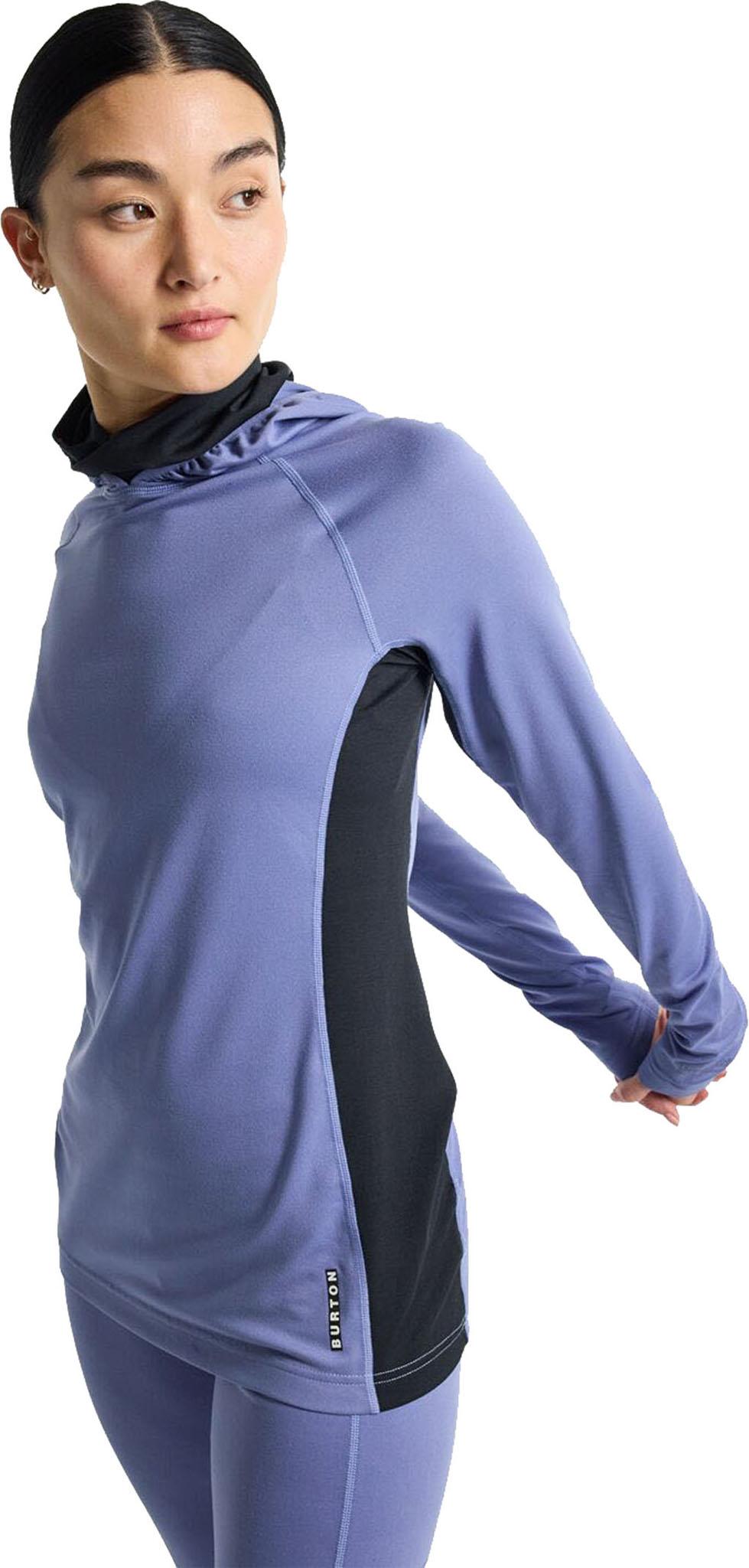 Product gallery image number 2 for product Midweight X Base Layer Long Neck Hoodie - Women's